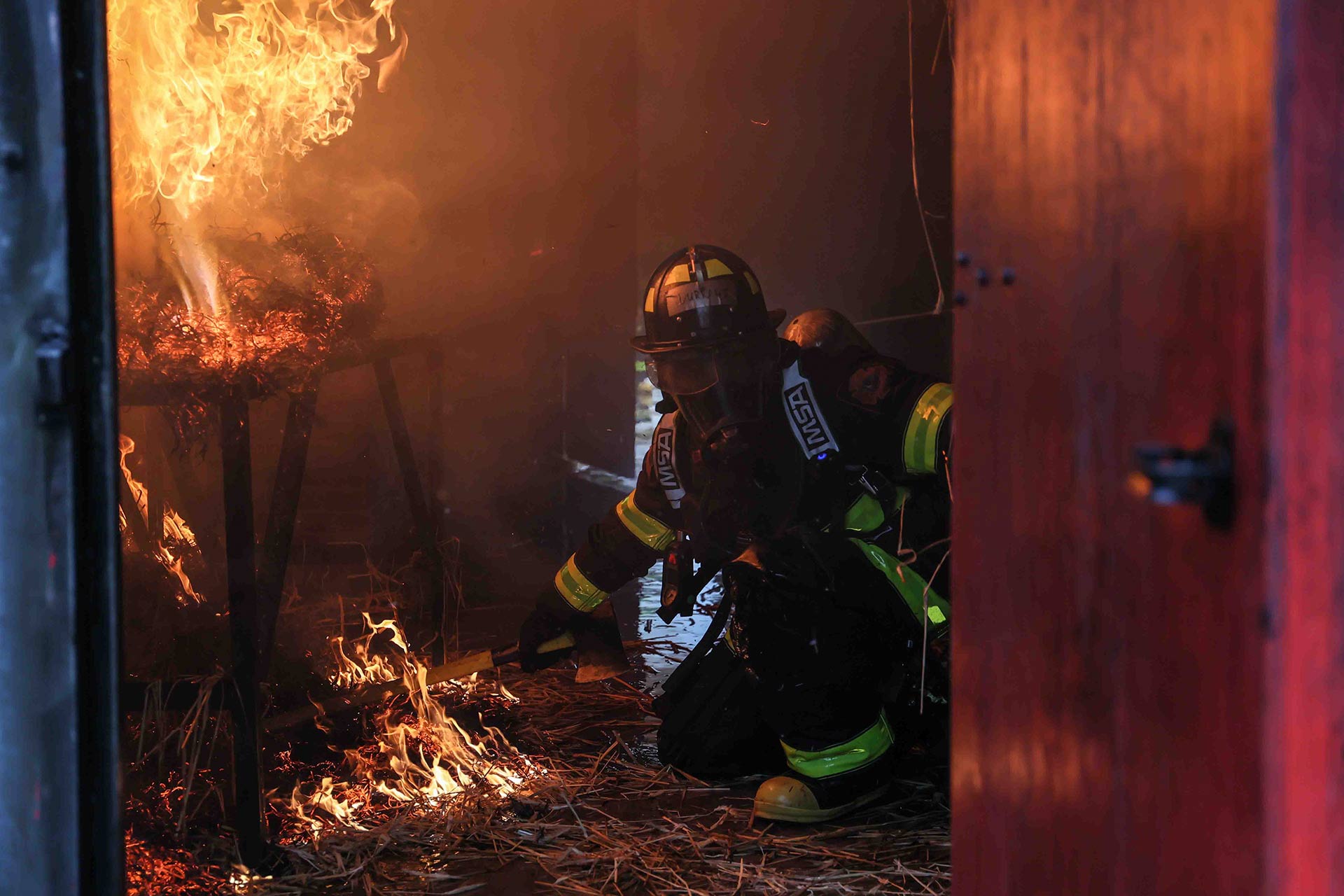 Wilmington Fire Department Practiced